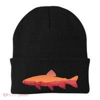 Fly Fishing , Trout Fishing Tee, Fishing Lover Beanie thumb 0
