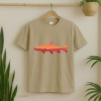 Fly Fishing , Trout Fishing Tee, Fishing Lover T-Shirt thumb 2