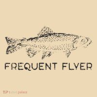 Frequent Flyer Trout Fishing Fly Fishing Tote Bag thumb 4