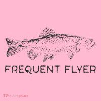 Frequent Flyer Trout Fishing Fly Fishing Coaster thumb 2