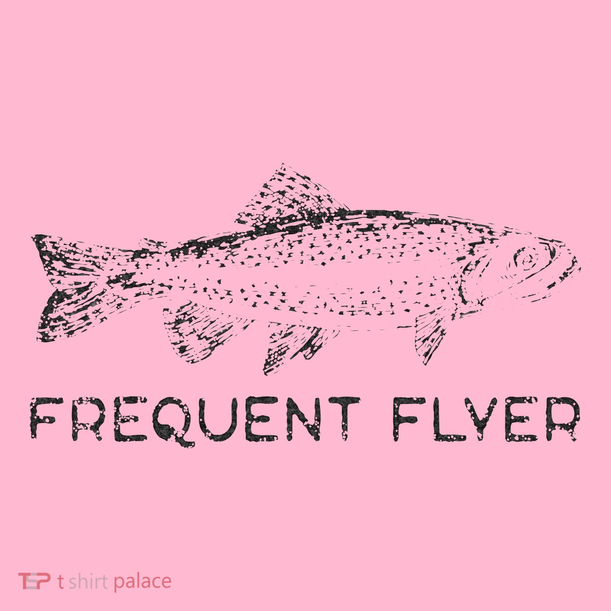 Frequent Flyer Trout Fishing Fly Fishing Coaster