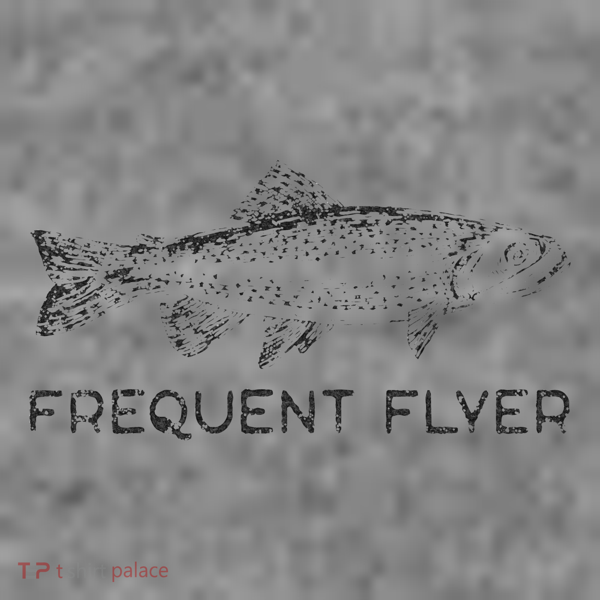 Frequent Flyer Trout Fishing Fly Fishing Toddler Hoodie
