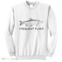 Frequent Flyer Trout Fishing Fly Fishing Sweatshirt thumb 0