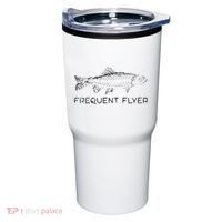 Frequent Flyer Trout Fishing Fly Fishing Tumbler thumb 0