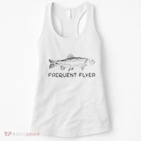 Frequent Flyer Trout Fishing Fly Fishing Women's Tank Top thumb 0