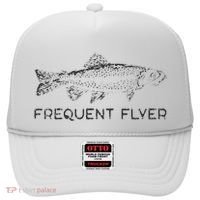 Frequent Flyer Trout Fishing Fly Fishing Hat thumb 0