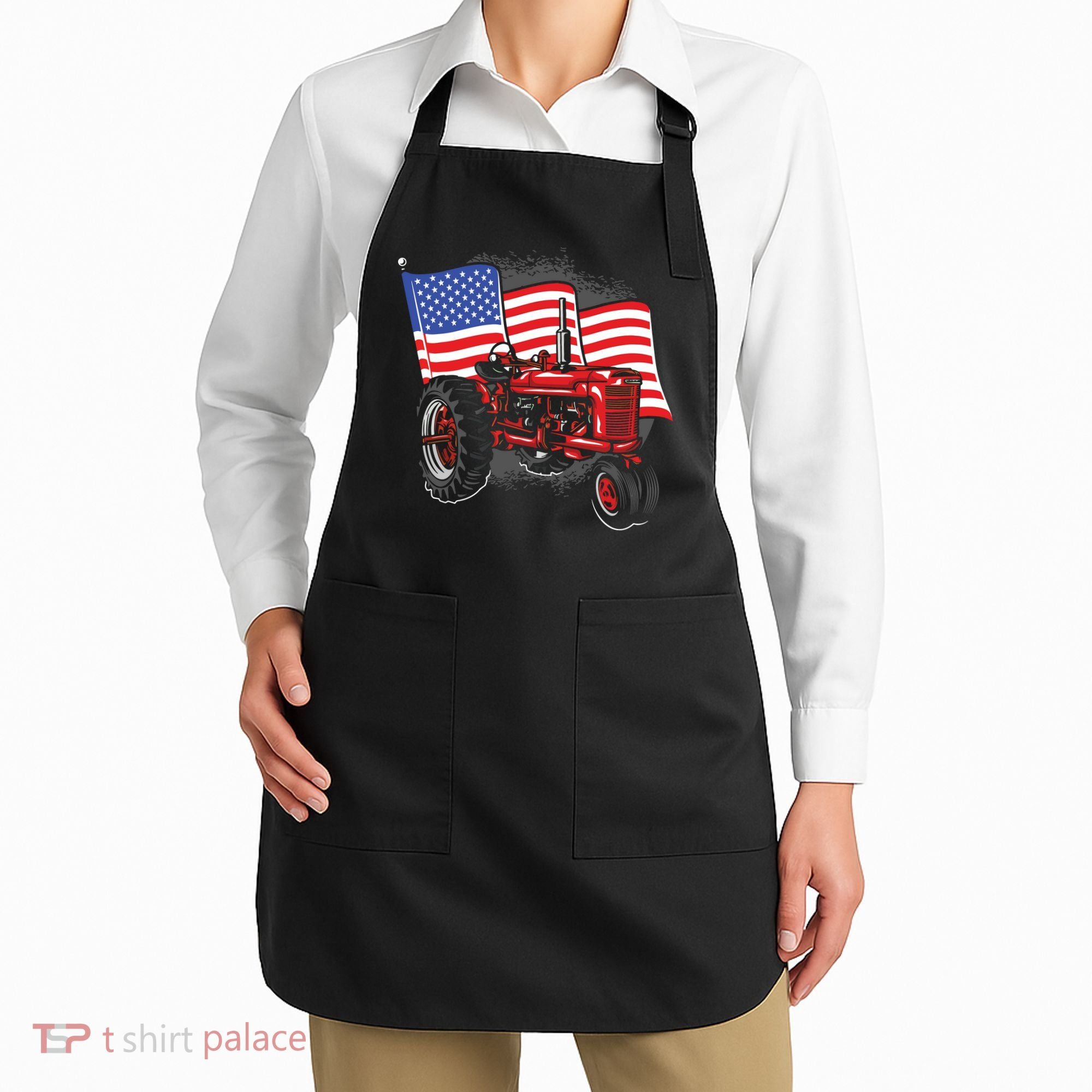 Farm Farmers Tractor Farming Truck Apron