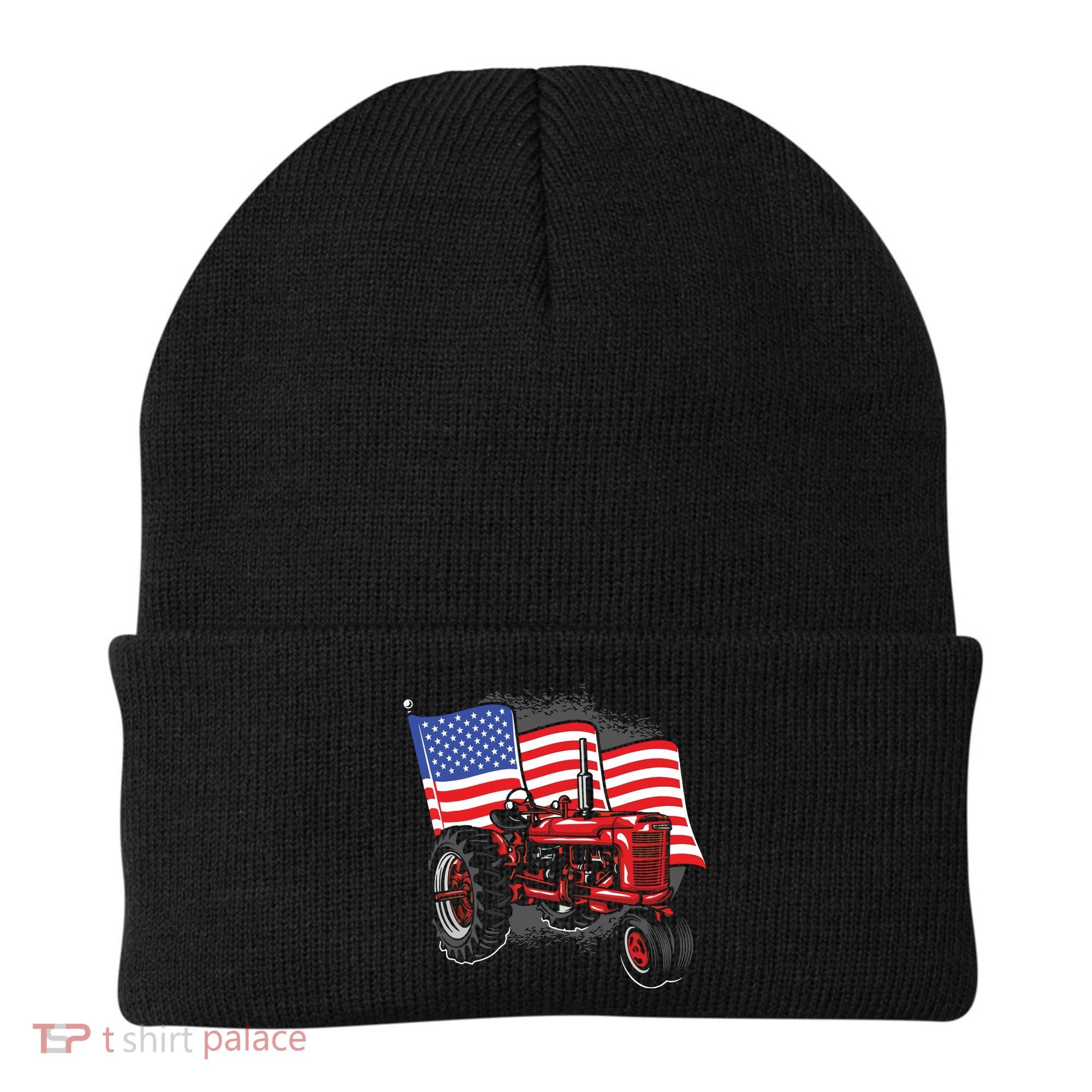 Farm Farmers Tractor Farming Truck Beanie