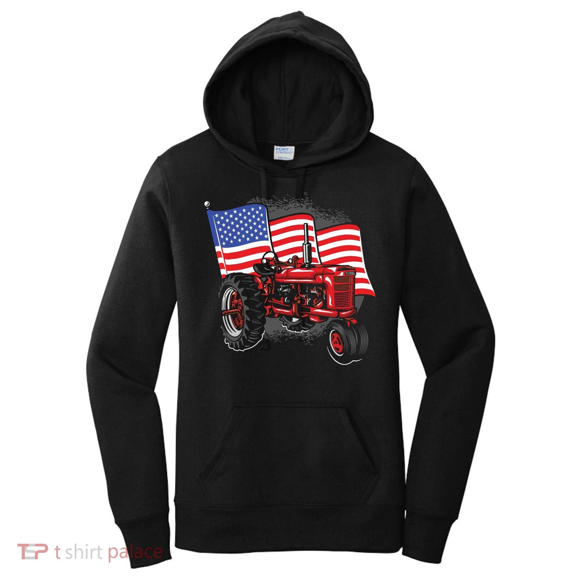 Farm Farmers Tractor Farming Truck Women's Hoodie