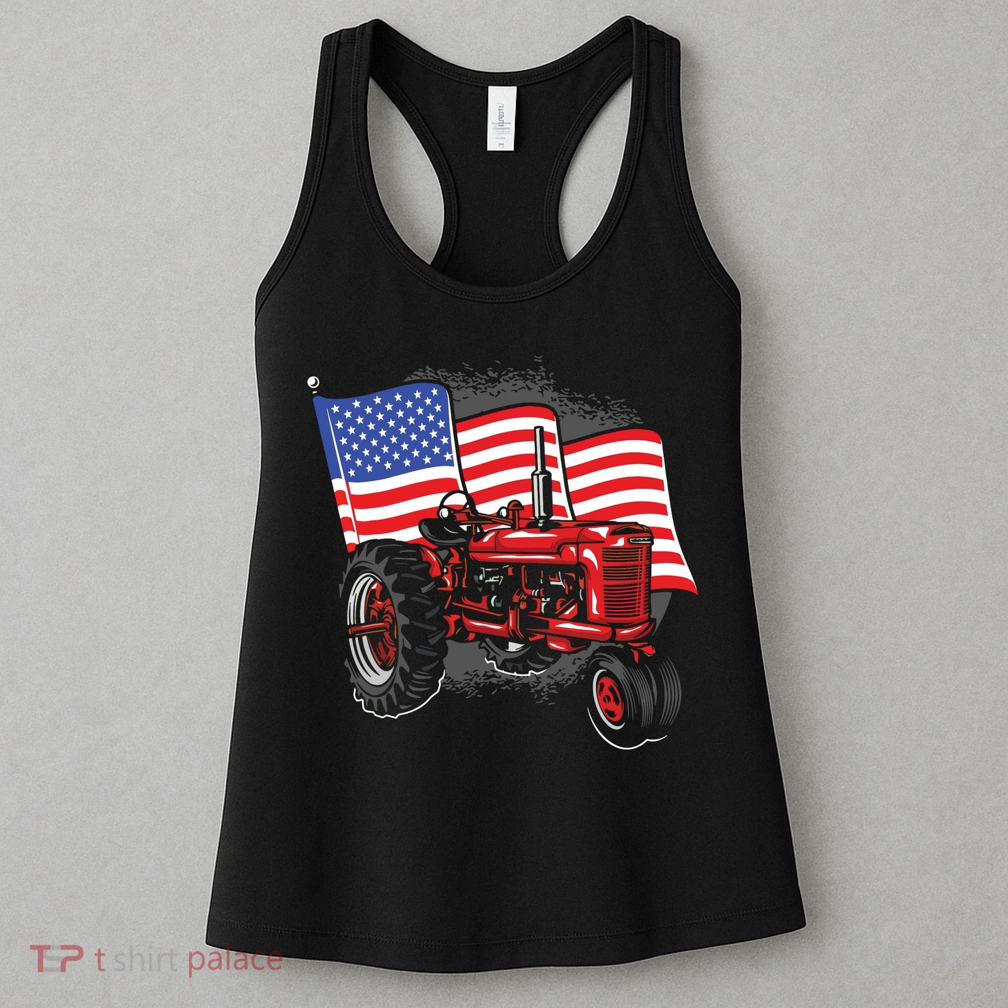Farm Farmers Tractor Farming Truck Women's Tank Top