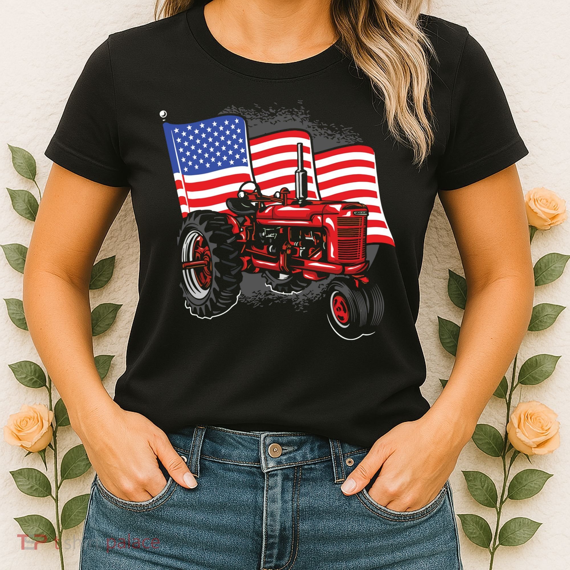 Farm Farmers Tractor Farming Truck Women's T-Shirt