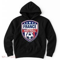 France Football Team Crest Soccer Badge Shield Hoodie thumb 0