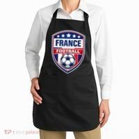 France Football Team Crest Soccer Badge Shield Apron thumb 2