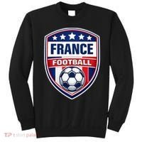 France Football Team Crest Soccer Badge Shield Sweatshirt thumb 0