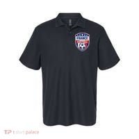 France Football Team Crest Soccer Badge Shield Polo thumb 0