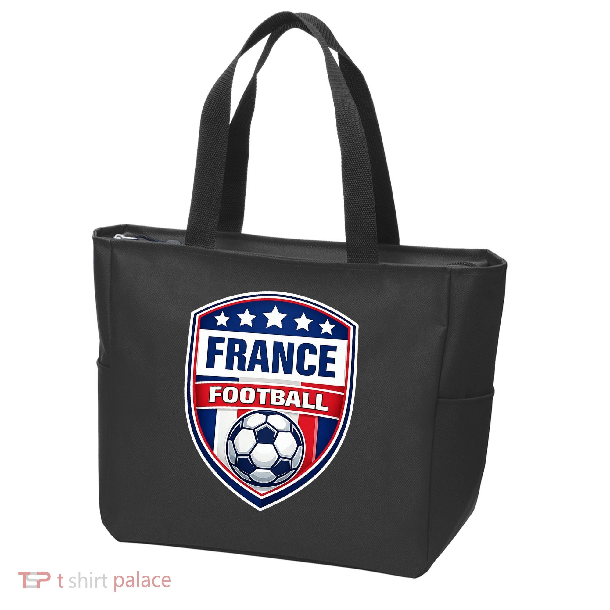 France Football Team Crest Soccer Badge Shield Tote Bag