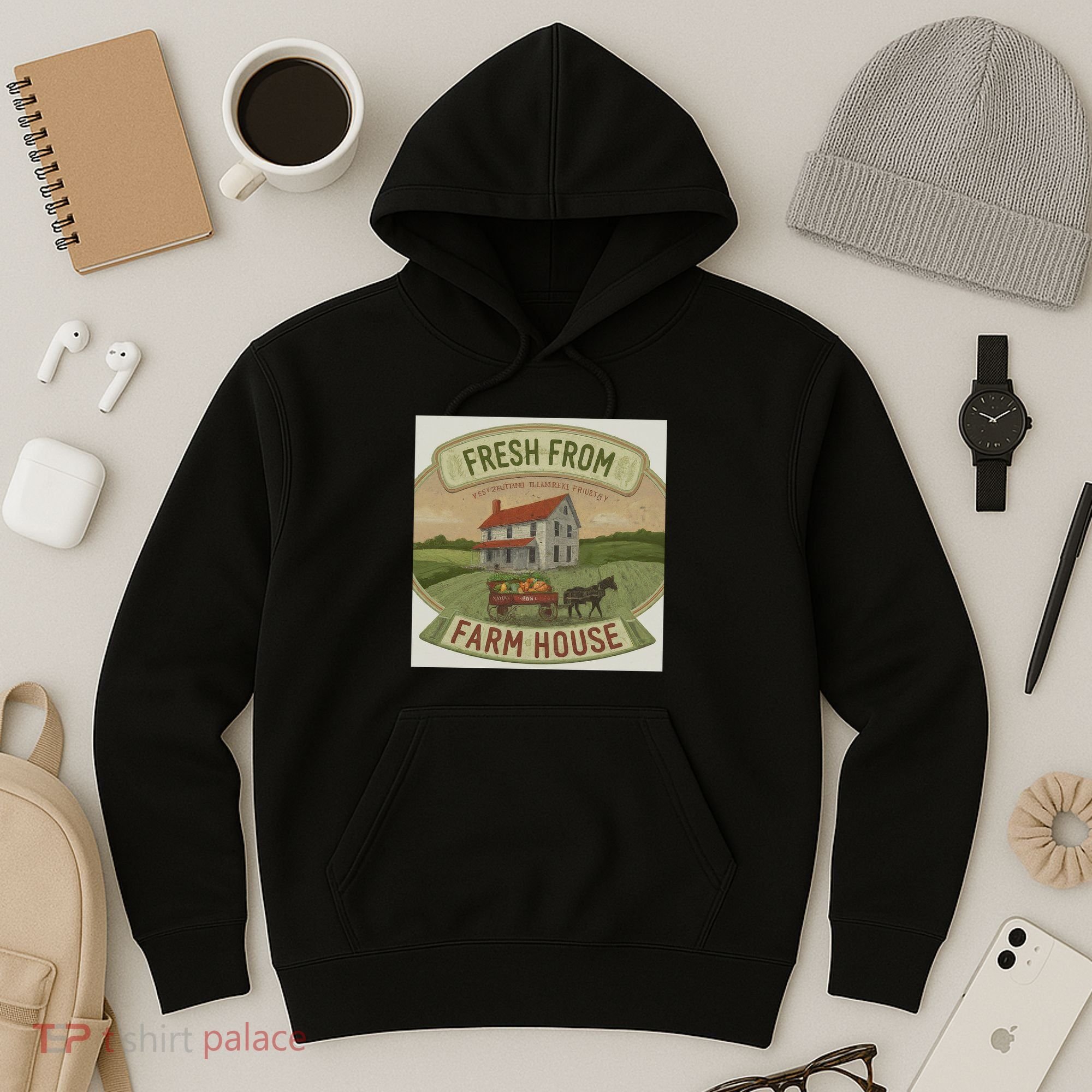 Fresh From The Farm House Hoodie