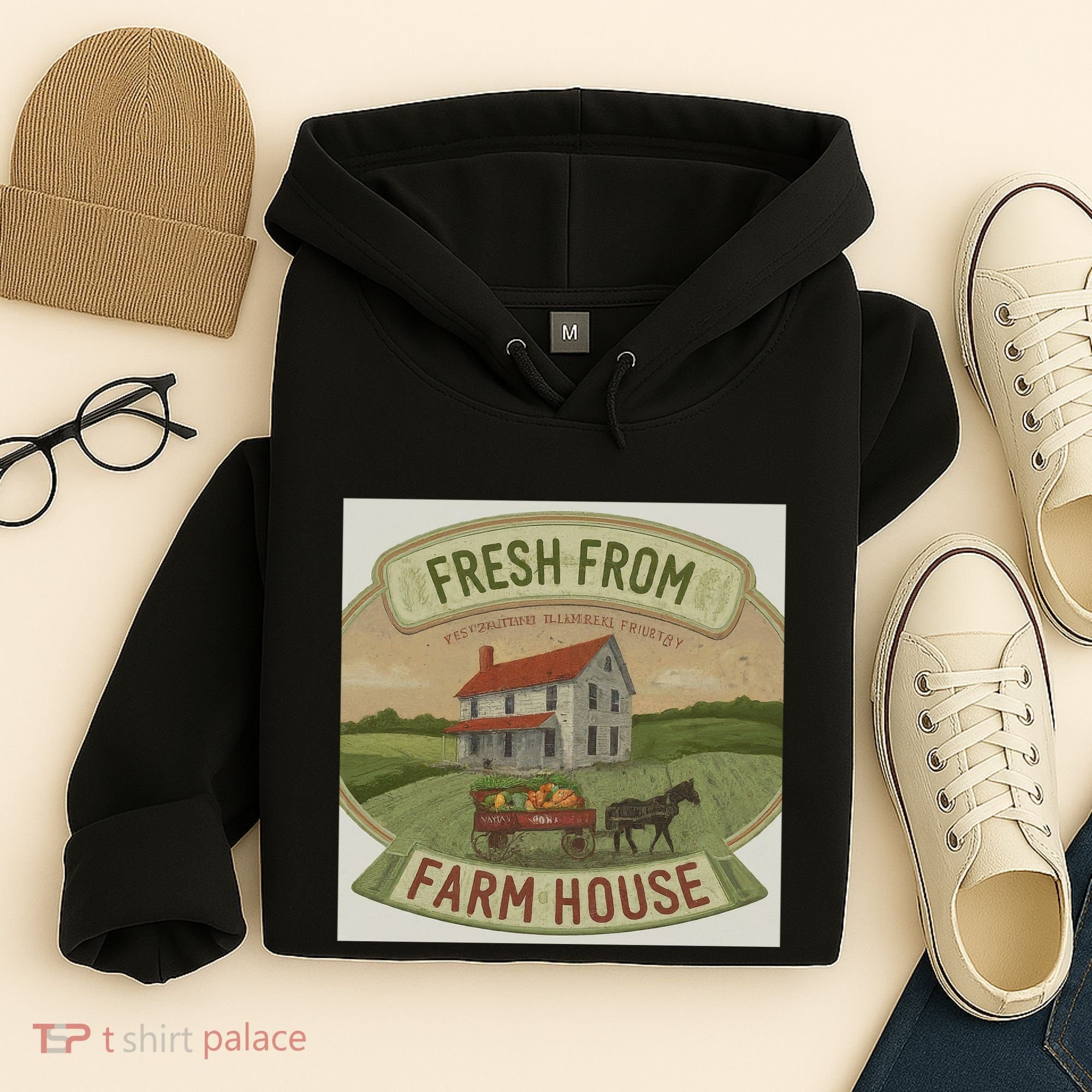 Fresh From The Farm House Hoodie