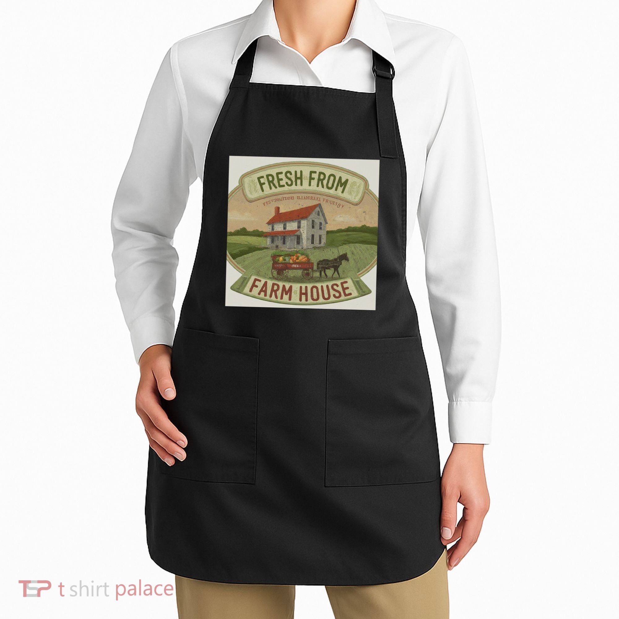Fresh From The Farm House Apron