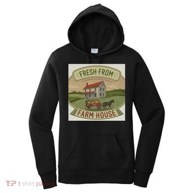 Fresh From The Farm House Women's Hoodie