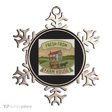 Fresh From The Farm House Ornament