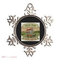 Fresh From The Farm House Ornament thumb 0