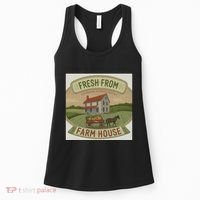 Fresh From The Farm House Women's Tank Top thumb 0