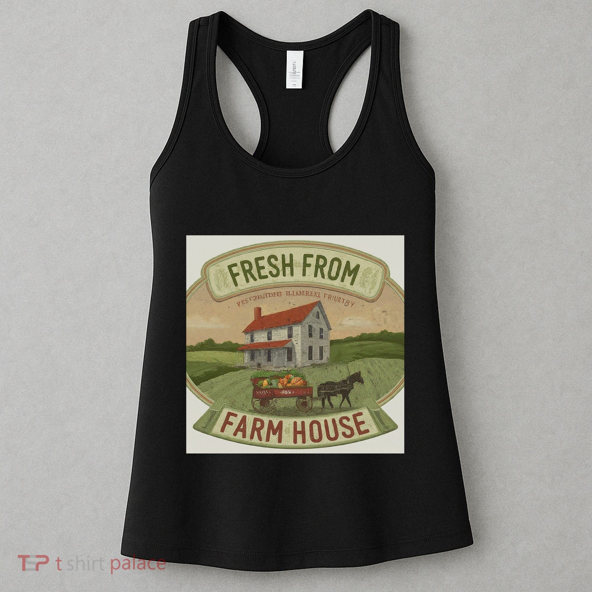 Fresh From The Farm House Women's Tank Top