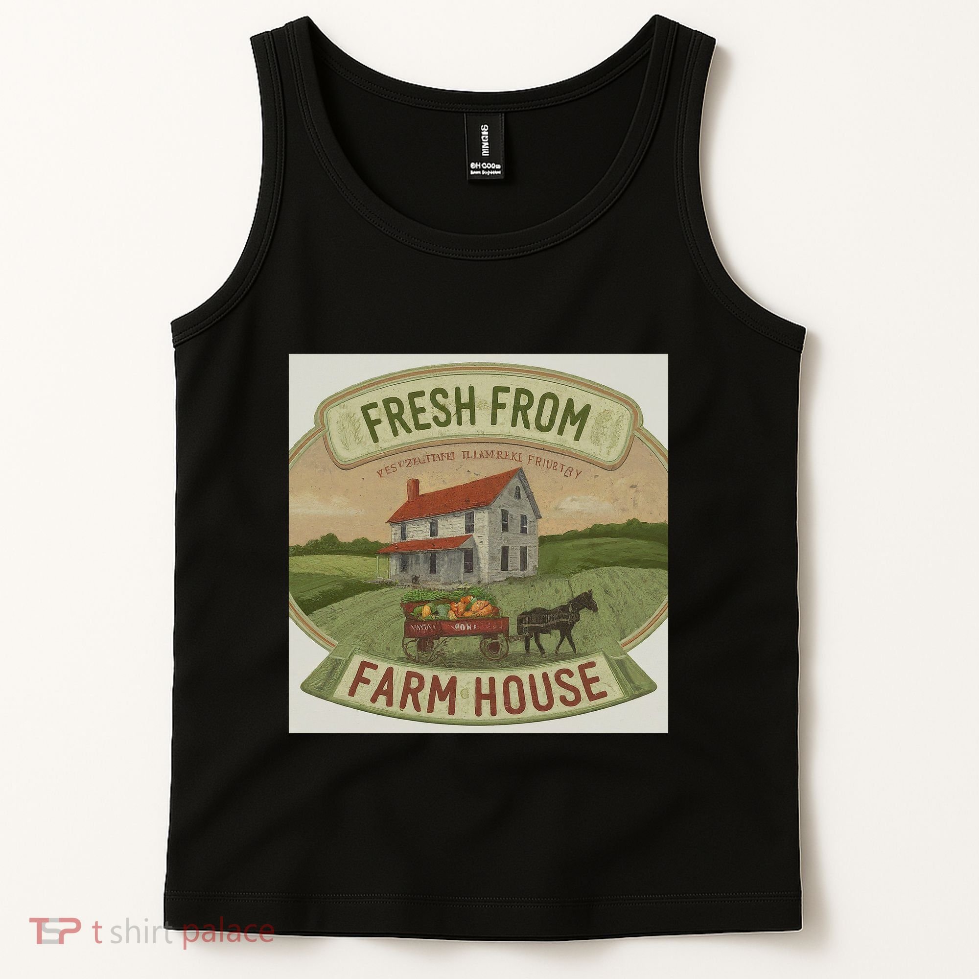 Fresh From The Farm House Tank Top