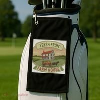 Fresh From The Farm House Golf Towel thumb 2