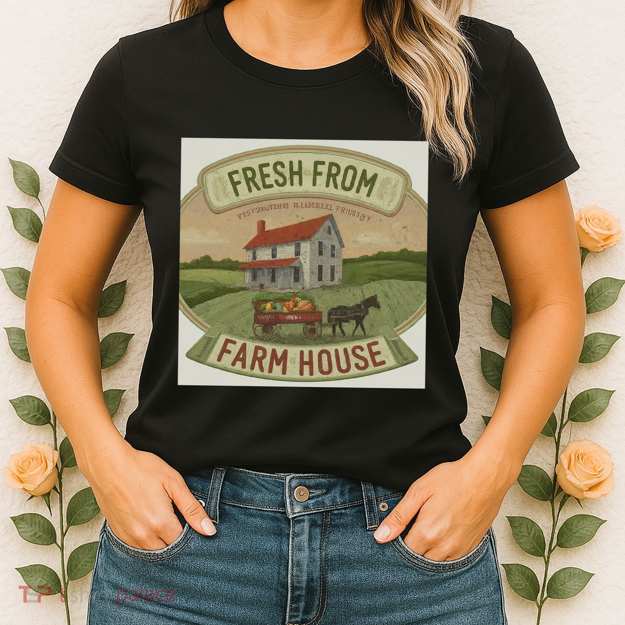 Fresh From The Farm House Women's T-Shirt
