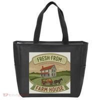 Fresh From The Farm House Tote Bag thumb 0