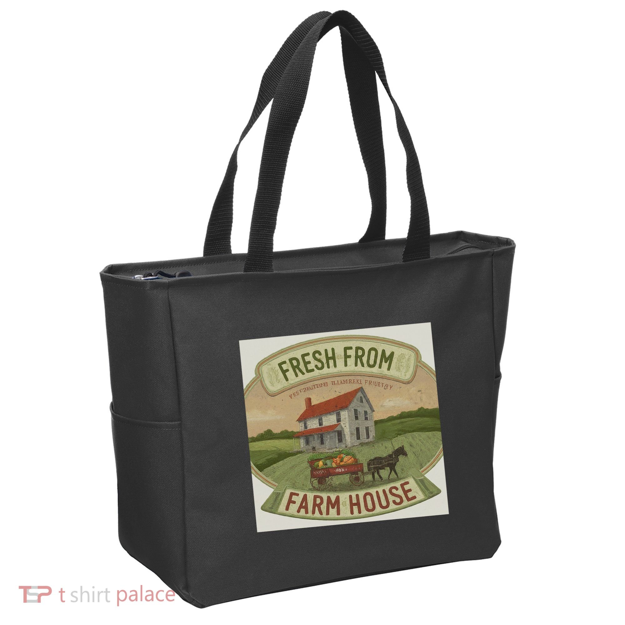 Fresh From The Farm House Tote Bag