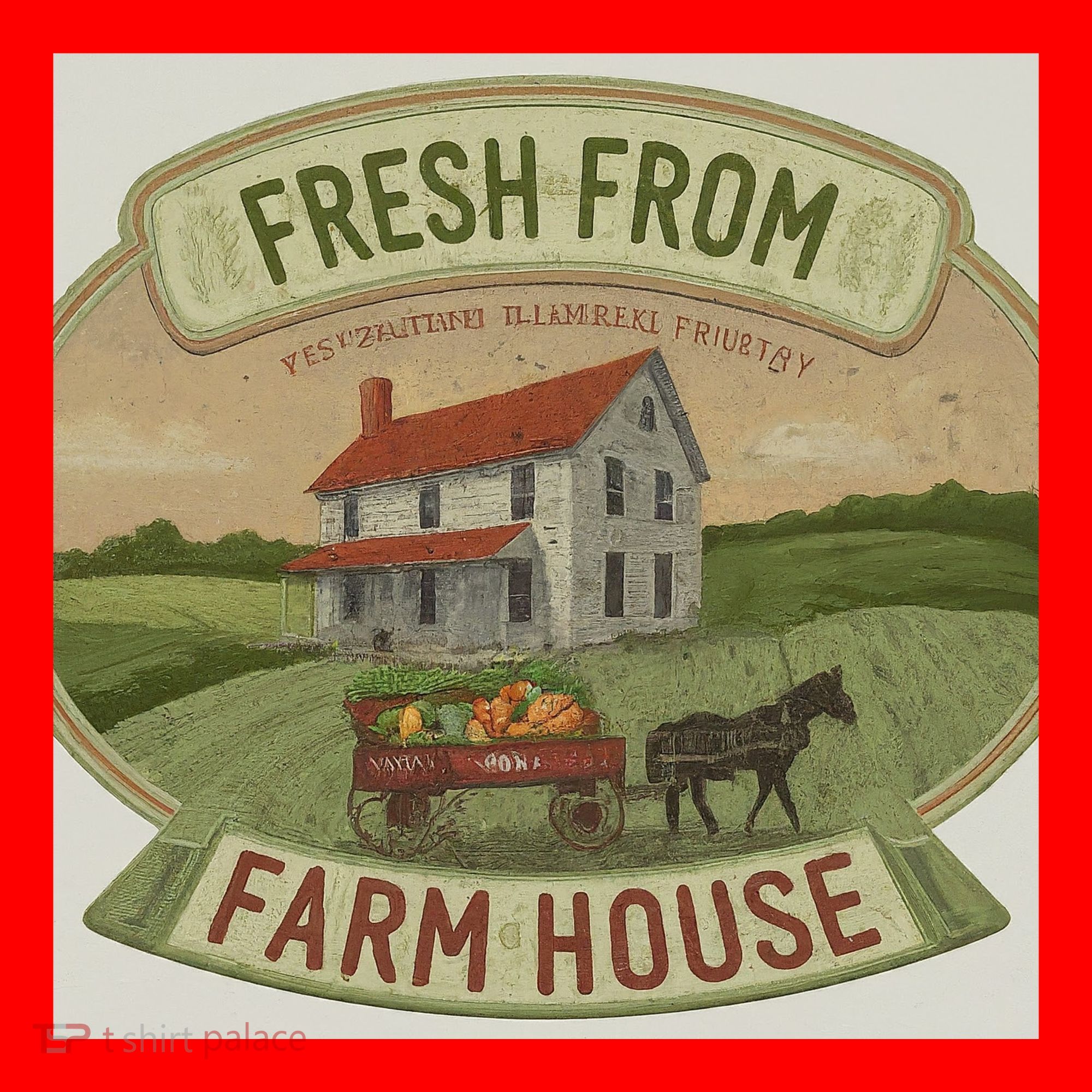 Fresh From The Farm House Santa Hat