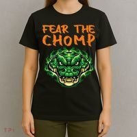 Florida Fear The Chomp Gator For Men And Women T-Shirt thumb 4