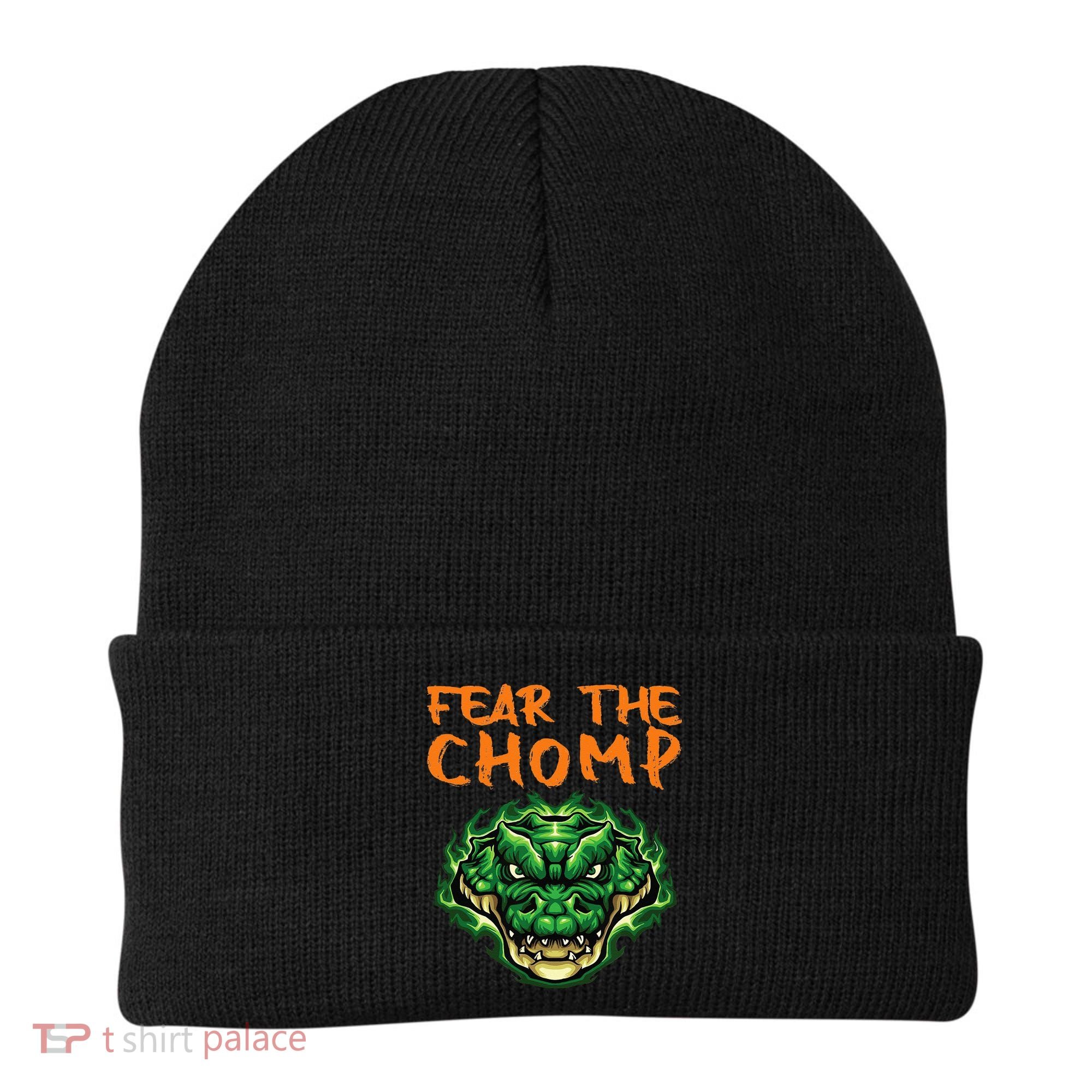 Florida Fear The Chomp Gator For Men And Women Beanie