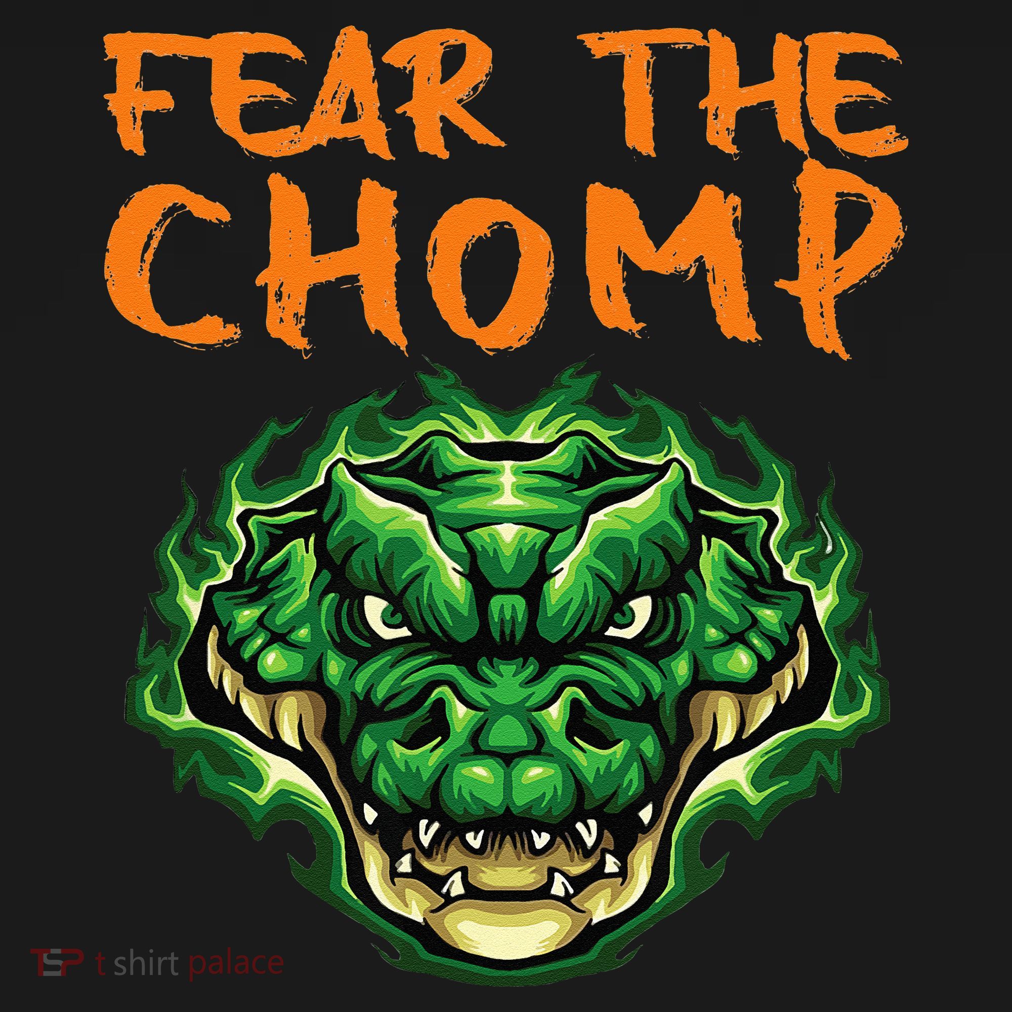 Florida Fear The Chomp Gator For Men And Women Baby Bodysuit