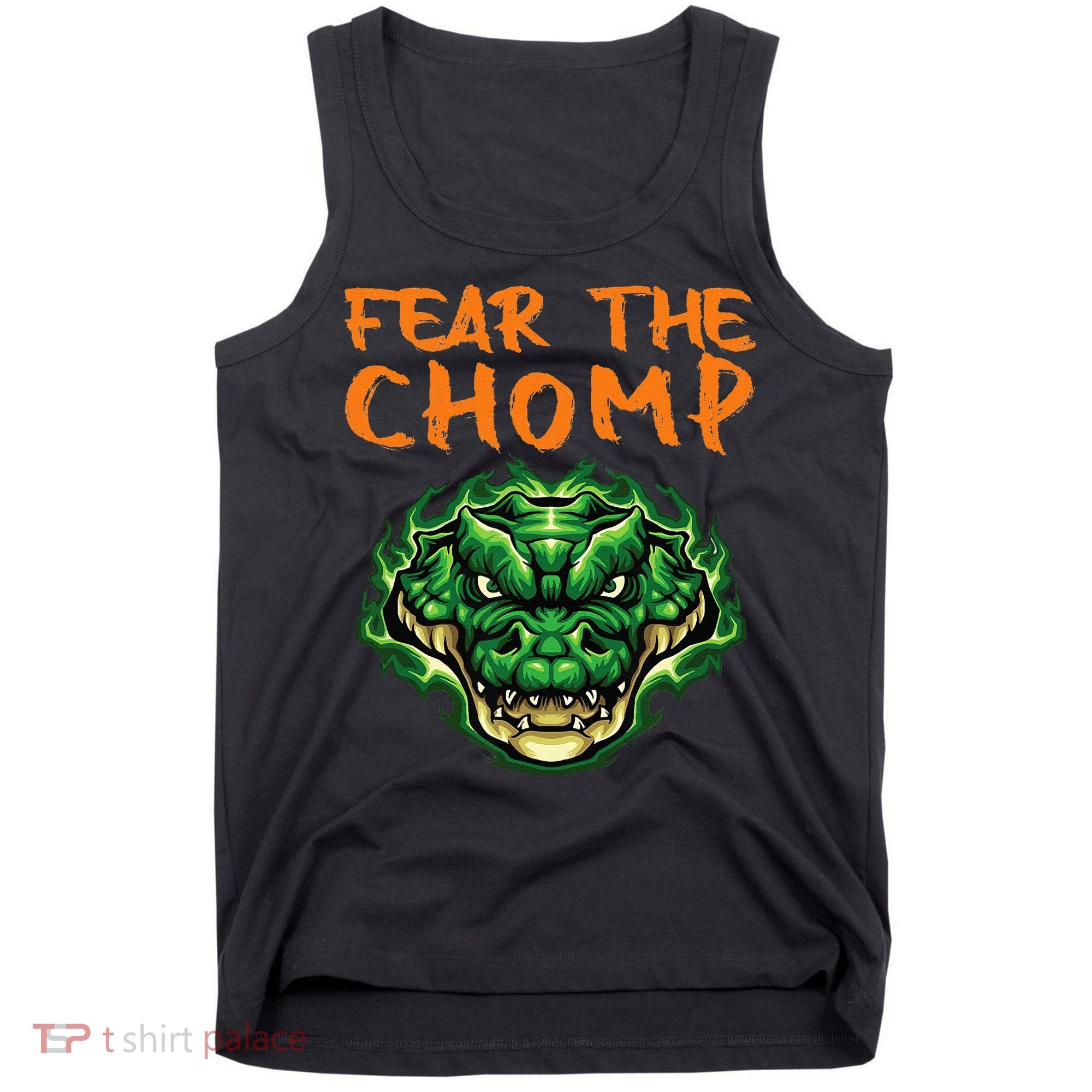 Florida Fear The Chomp Gator For Men And Women Tank Top