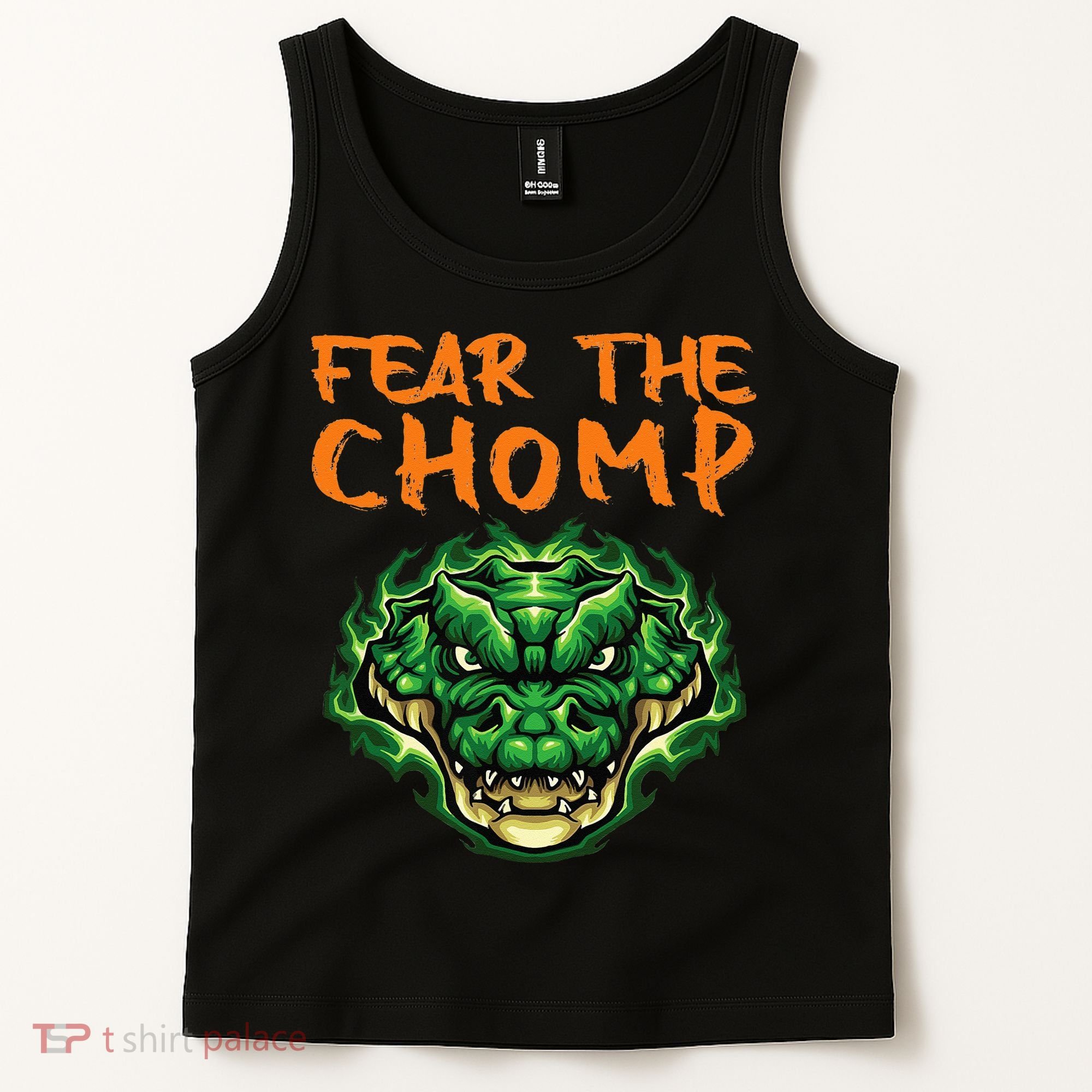 Florida Fear The Chomp Gator For Men And Women Tank Top