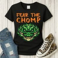 Florida Fear The Chomp Gator For Men And Women Women's T-Shirt thumb 3
