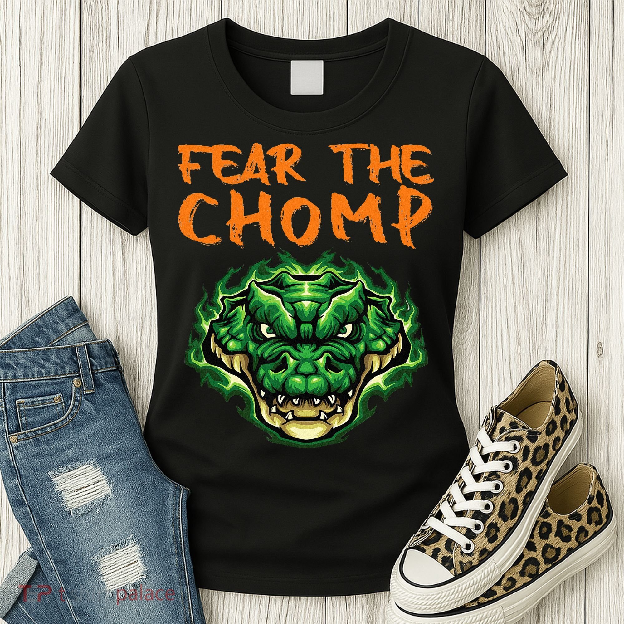 Florida Fear The Chomp Gator For Men And Women Women's T-Shirt