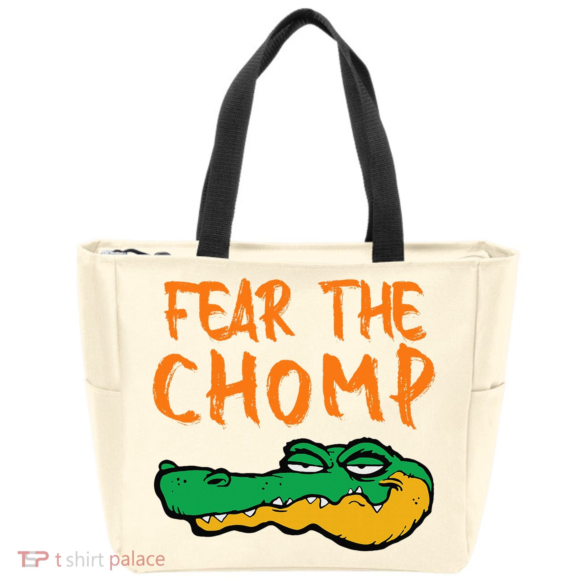 Florida Fear The Chomp Gator Tote Bag