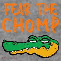 Florida Fear The Chomp Gator Toddler Hoodie thumb 2