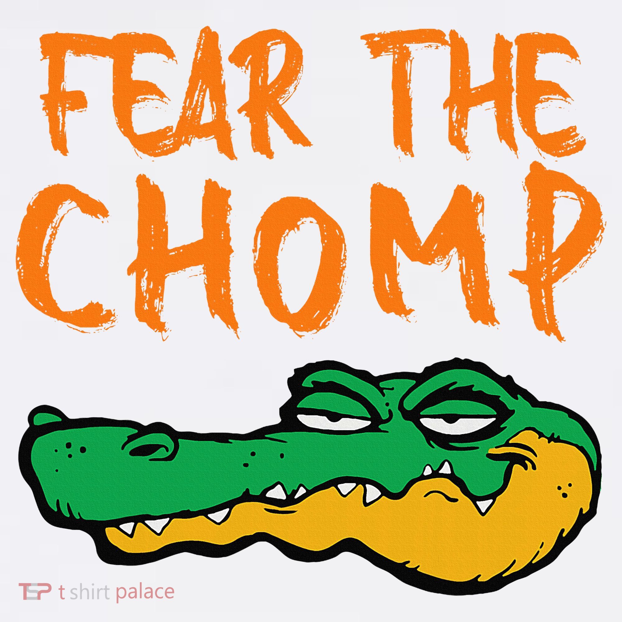 Florida Fear The Chomp Gator Doggie Tank