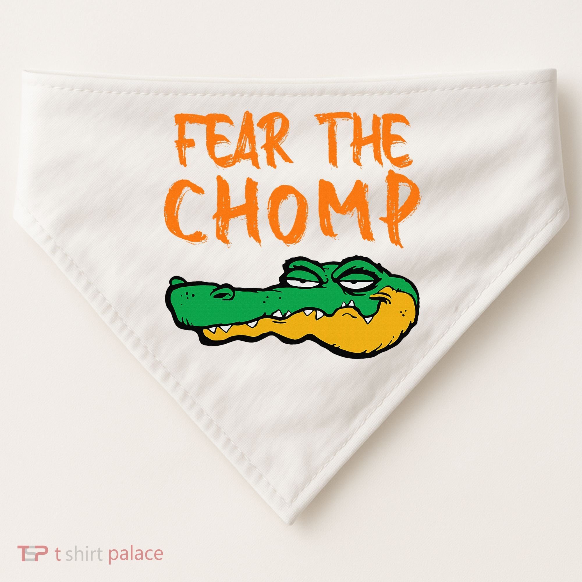 Florida Fear The Chomp Gator USA-Made Doggie Bandana