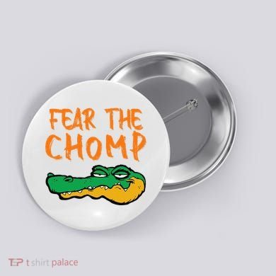 Florida Fear The Chomp Gator Button