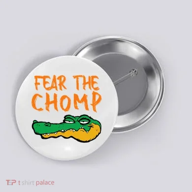 Florida Fear The Chomp Gator Button