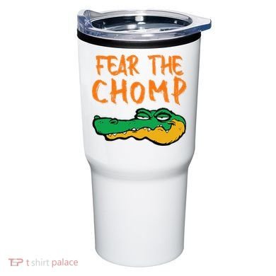 Florida Fear The Chomp Gator Tumbler