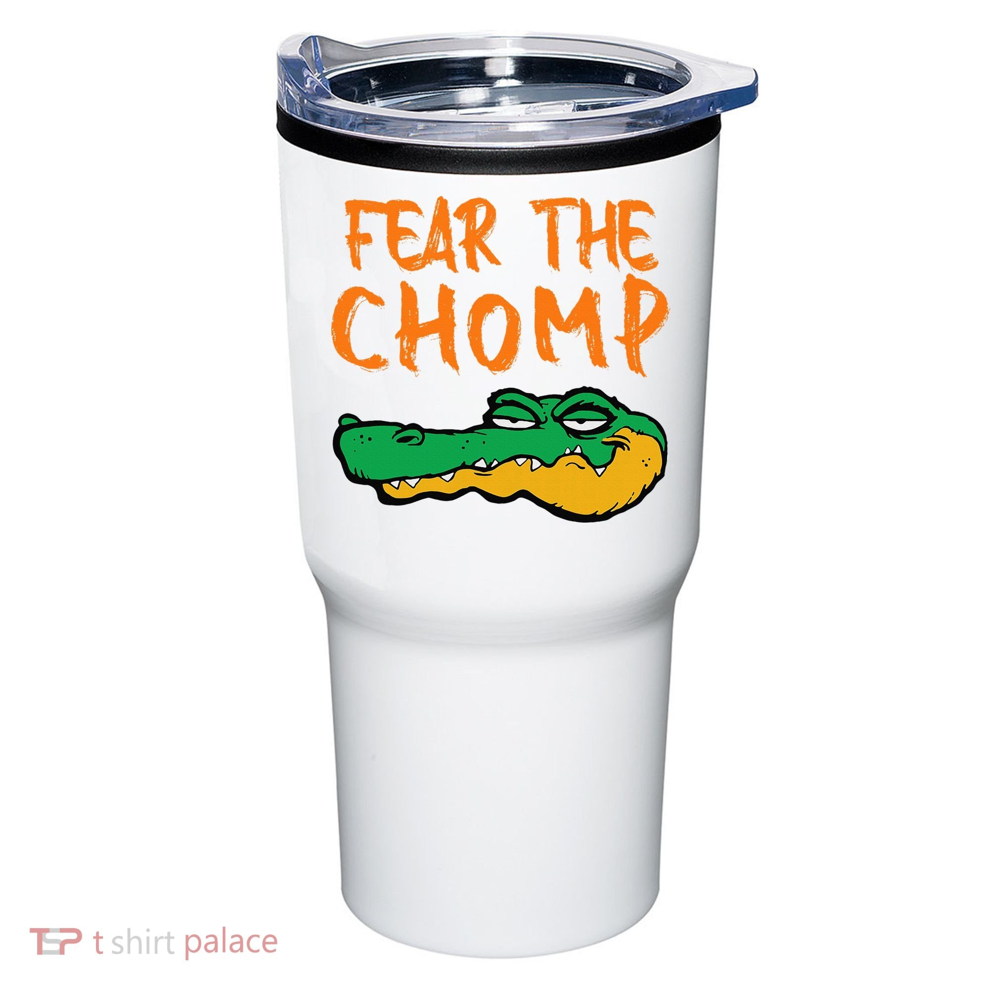 Florida Fear The Chomp Gator Tumbler