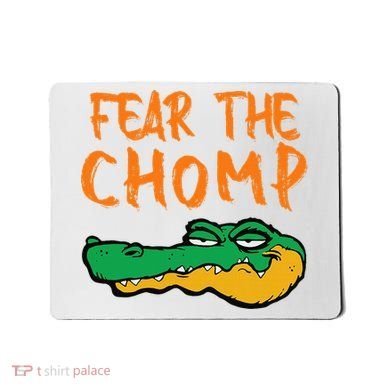 Florida Fear The Chomp Gator Mousepad